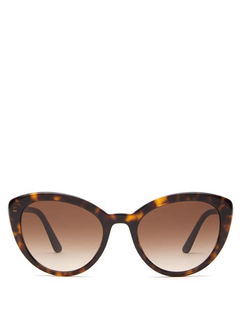 prada 170s tortoise sunglasses cat eye|Prada Eyewear Cat.